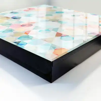 Geometrische pastelpatronen