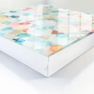 Geometrische pastelpatronen