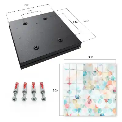 Geometrische pastelpatronen