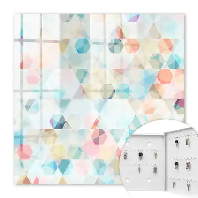 Geometrische pastelpatronen