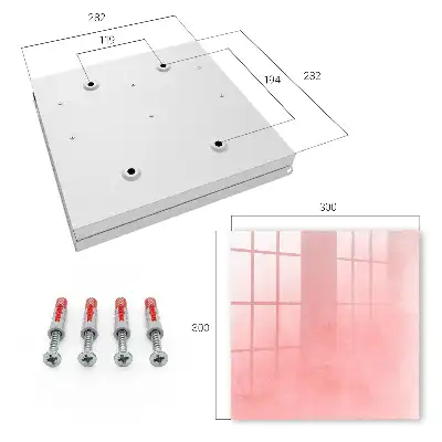 Roze achtergrond met een subtiel patroon