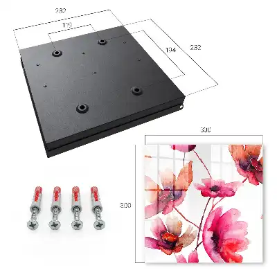 Aquarelbloemen in delicate kleuren