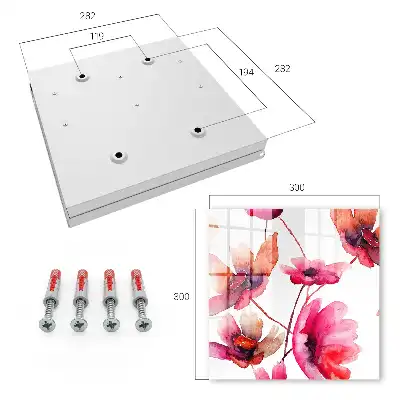 Aquarelbloemen in delicate kleuren