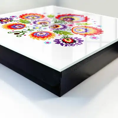 Bloemen in volksstijl