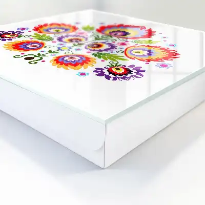 Bloemen in volksstijl