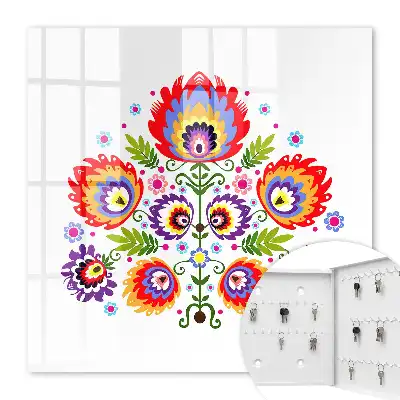 Bloemen in volksstijl