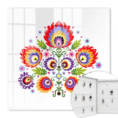 Bloemen in volksstijl