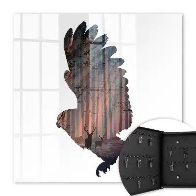Bosvogels harmonie van de natuur