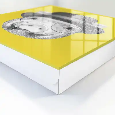 Vrolijk geel varkentje