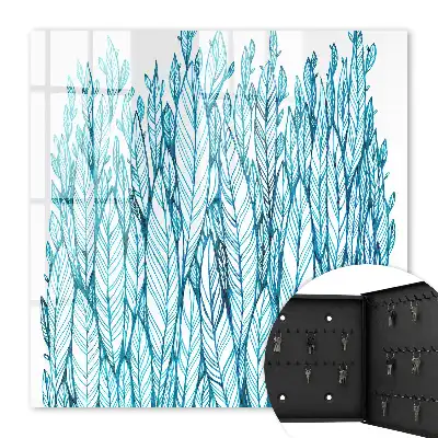 Bladachtige elegantie blauw
