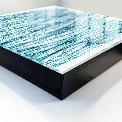 Bladachtige elegantie blauw