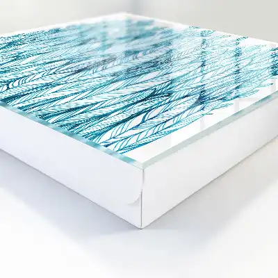Bladachtige elegantie blauw