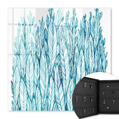 Bladachtige elegantie blauw