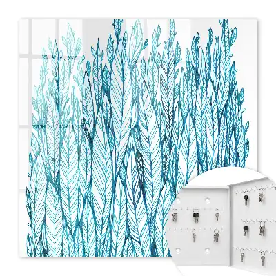 Bladachtige elegantie blauw