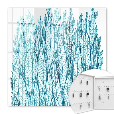Bladachtige elegantie blauw