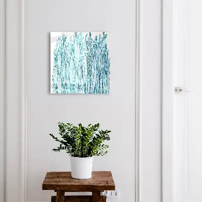 Bladachtige elegantie blauw