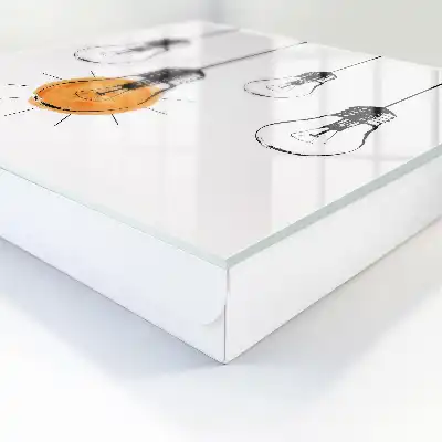 Creatieve eenvoud gloeilamp