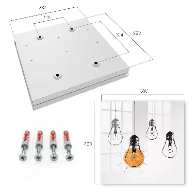 Creatieve eenvoud gloeilamp