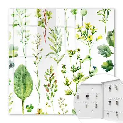 Planten in aquarelstijl