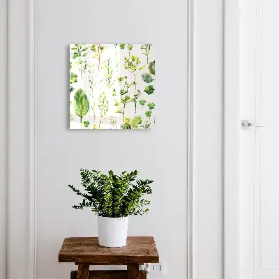 Planten in aquarelstijl