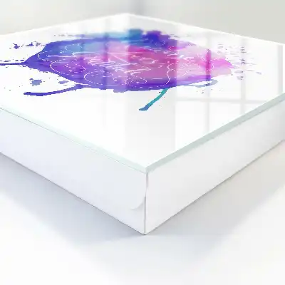 Het universum houdt van dankbaarheid in het paars