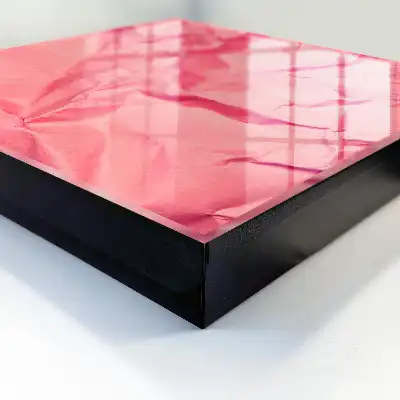 Roze textuur met delicate afwerking
