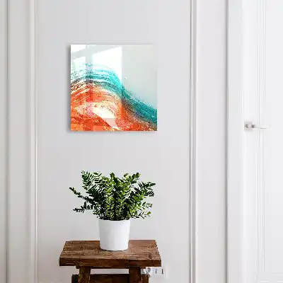 Kleurrijke emoties en vloeiende vormen