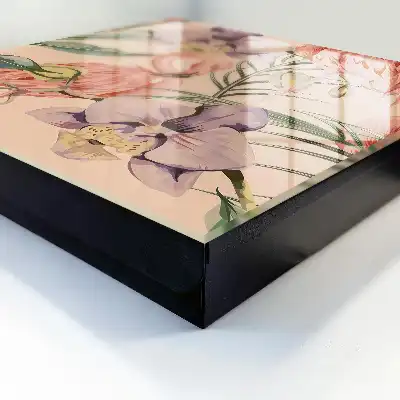 Exotische decoratie met groene bladeren