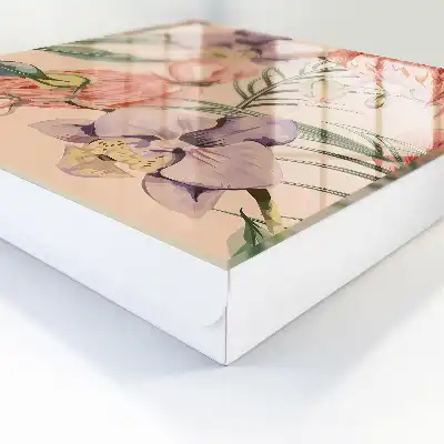 Exotische decoratie met groene bladeren