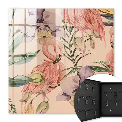 Exotische decoratie met groene bladeren