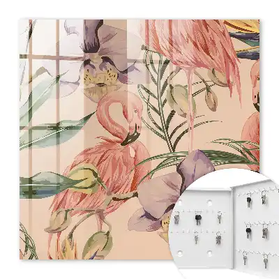 Exotische decoratie met groene bladeren