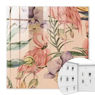 Exotische decoratie met groene bladeren