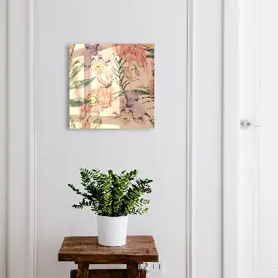 Exotische decoratie met groene bladeren