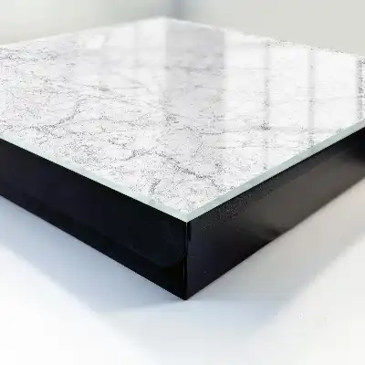 Marmeren decoratie met sierlijke textuur