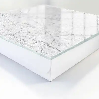 Marmeren decoratie met sierlijke textuur