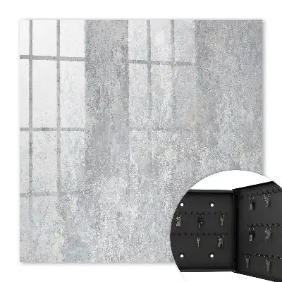 Behang met grijsbeige betonpatroon