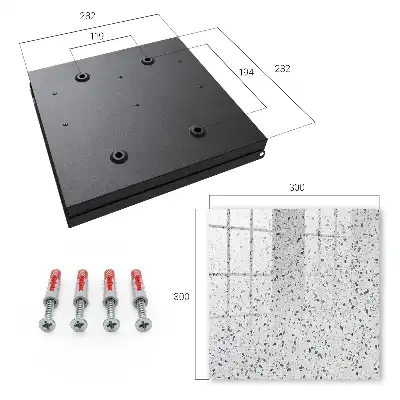 Woondecoratie met terrazzo-stijl en verfijnde textuur