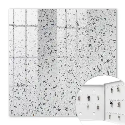 Woondecoratie met terrazzo-stijl en verfijnde textuur