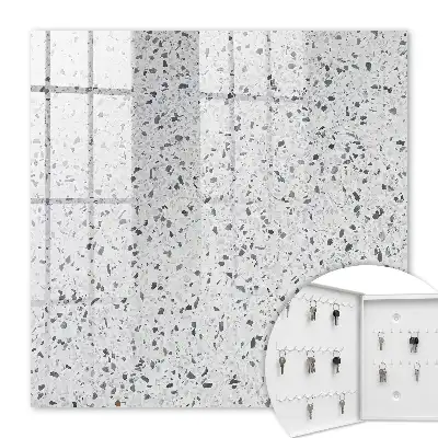 Woondecoratie met terrazzo-stijl en verfijnde textuur