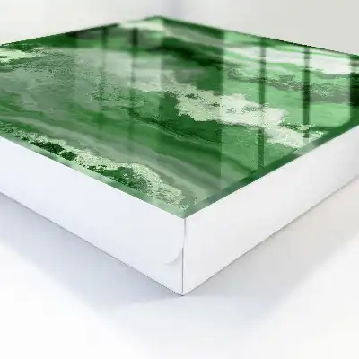 Een groene structuur vol harmonie