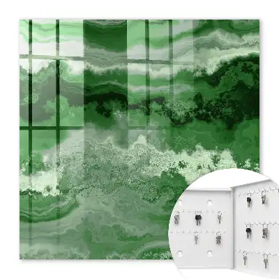 Een groene structuur vol harmonie