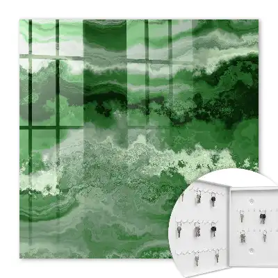 Een groene structuur vol harmonie