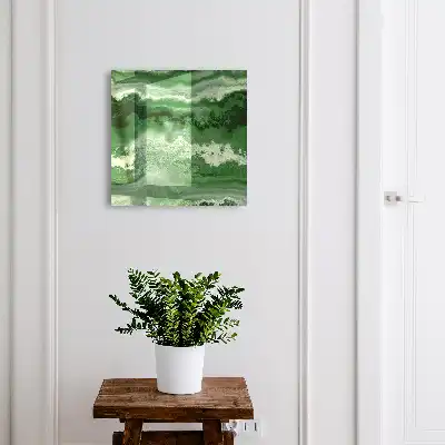 Een groene structuur vol harmonie