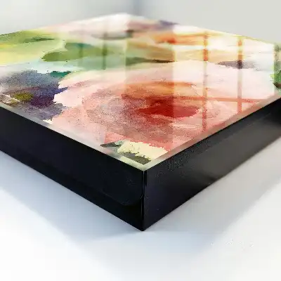Bloemenmotief in pastelkleuren