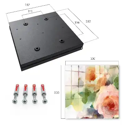 Bloemenmotief in pastelkleuren