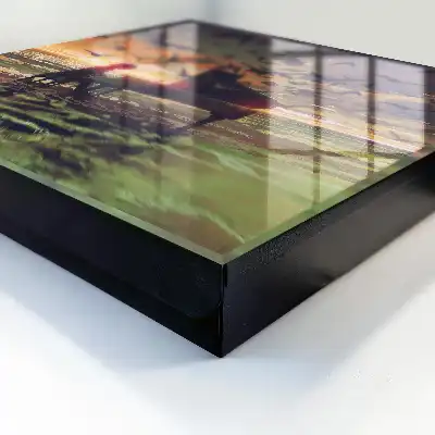 De harmonie van de natuur bij zonsondergang