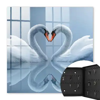 Zwanen liefdeshart
