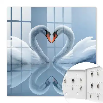 Zwanen liefdeshart