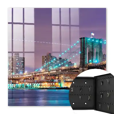 Een stadsbrug vol leven