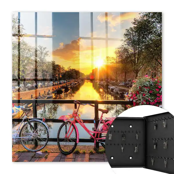 Stedelijke zonsondergang